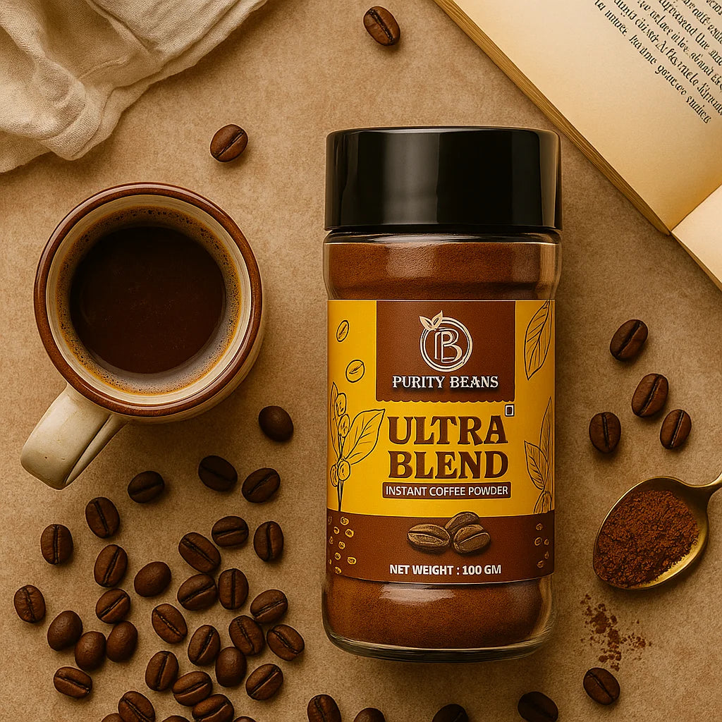 Purity Beans Ultra Blend Instant Coffee - Purity Beans