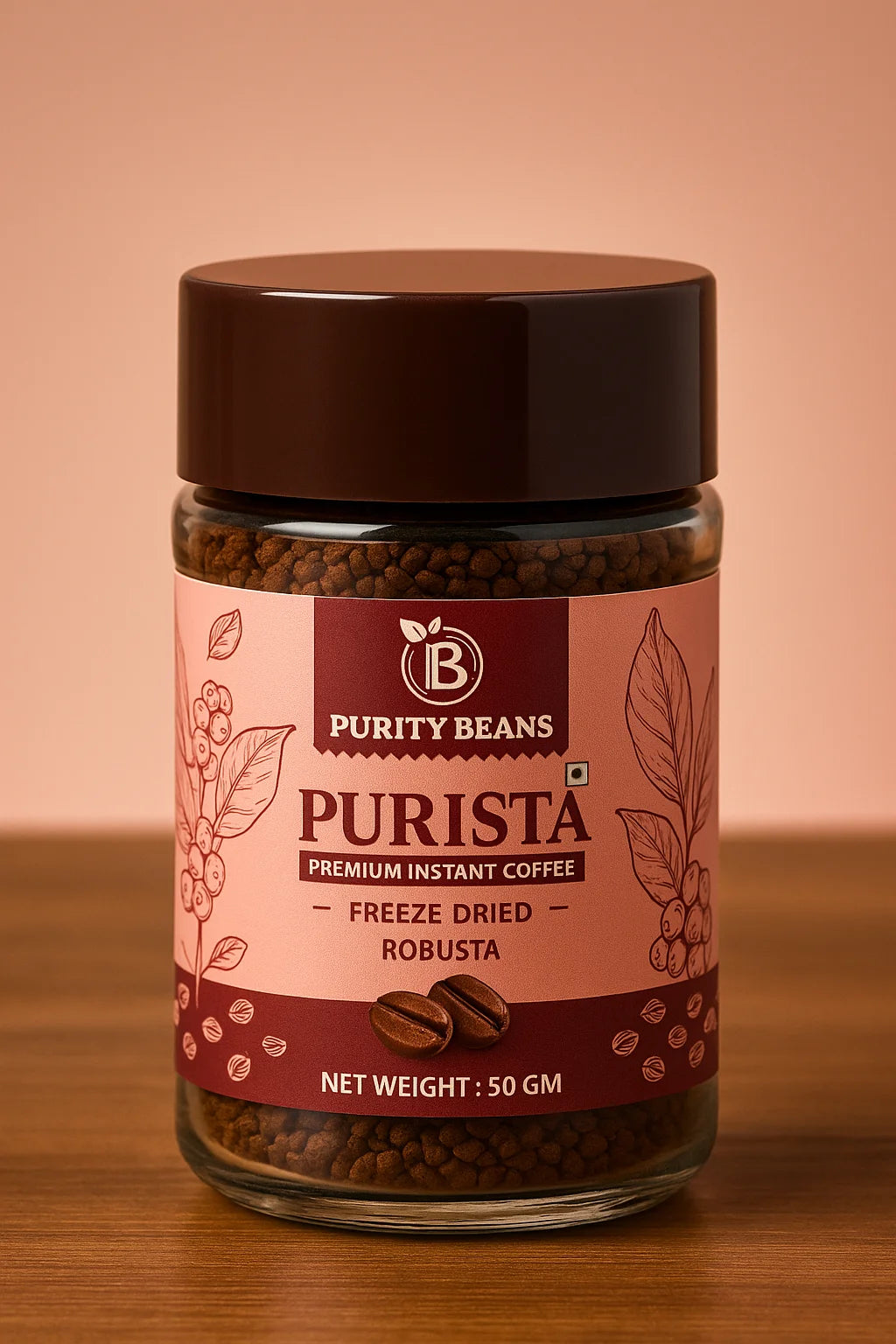 Purity Beans Purista Gourmet Instant Coffee Granules - Purity Beans